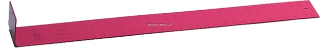 Picture of Gator Grip Red Walleye Ruler 32"