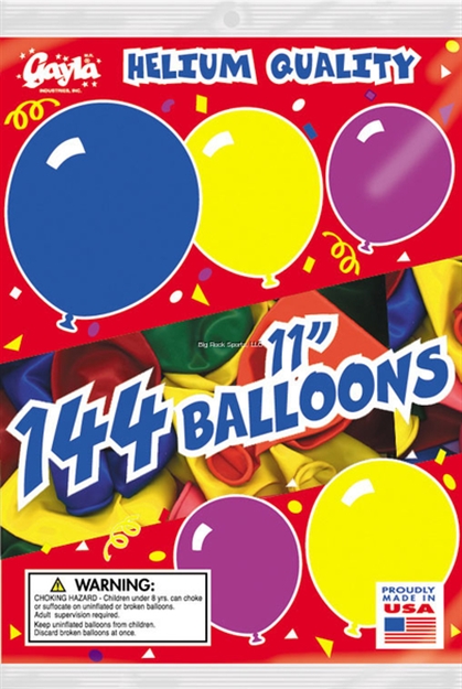 Picture of Gayla Balloons 11" Round 1Gr BG