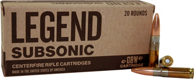 Picture of Gbw Ammo .300 Aac 220Gr. Fmj Subsonic 20-Pack