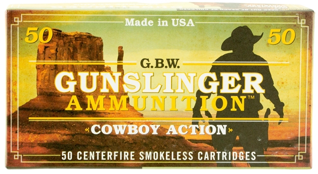 Picture of Gbw Cartridge Gs45a Gunslinger 45 Colt (Lc) 250 GR Lead Round Nose Flat Point 50