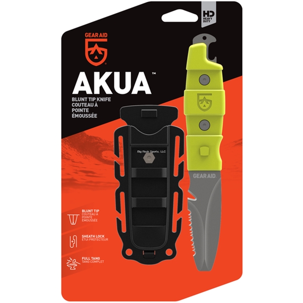 Picture of Gear Aid Akua  Blunt Tip Knife - Nav Green