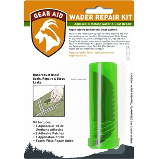 Picture of Gear Aid Aquaseal Wader Repair Kit W/Patch Blk 1/4Oz