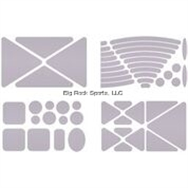 Picture of Gear Aid Tenacious Tape - Reflective Patches. Ideal For Safety ON Bike Helmets, Backpacks, Jackets, Tent Pegs And More.