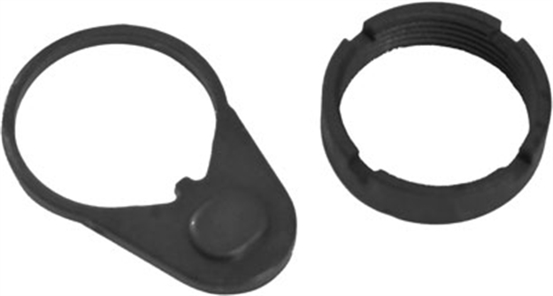 Picture of Gear Head Works Head Works Ar-15 Castle Nut And End Plate Set