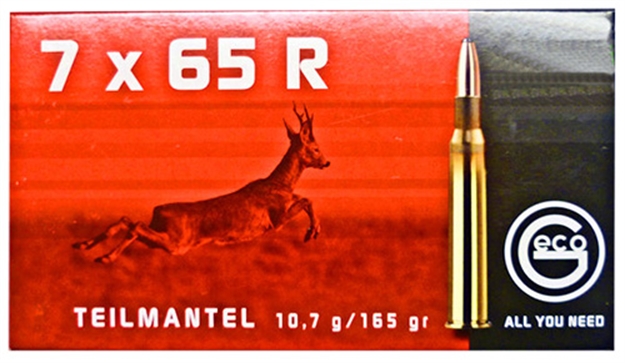 Picture of Geco 268540020 7X65mm R Soft Point 165 GR 20 Box/10 Case