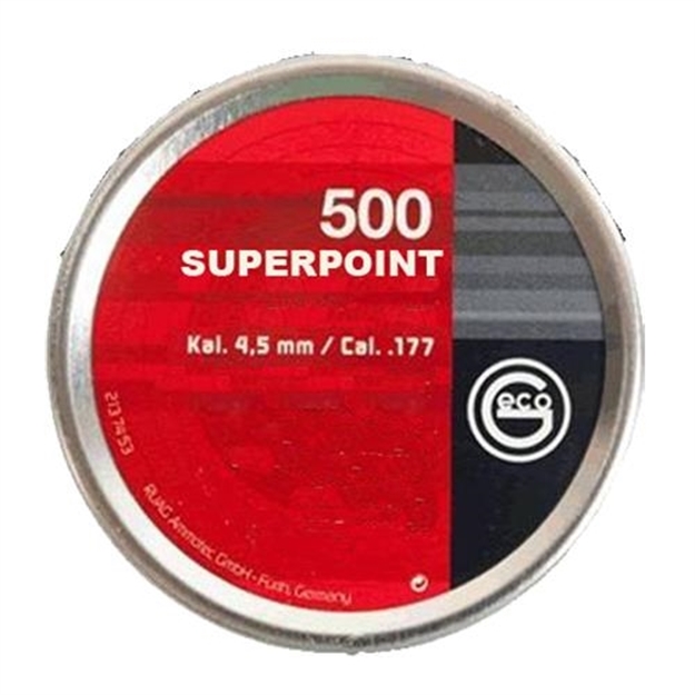 Picture of Geco 274040500 .177 BB Superpoint Lead 500 Count