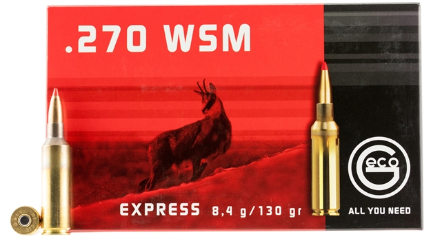 Picture of Geco 283840020 270 Winchester Short Magnum Geco Express 130 GR 20Box/10Case