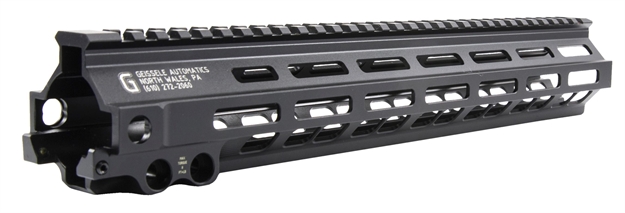 Picture of Geissele Automatics 05285B Mk8 Super Modular Rail 13.50" M-Lok Style Made OF 6061-T6 Aluminum With Black Anodized Finish For Ar-Platform 05-285B 854014005793
