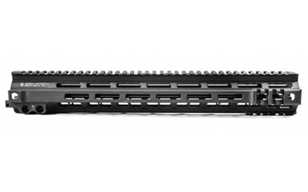 Picture of  Geissele Automatics 05315B Mk4 Super Modular Rail 15" M-Lok Style Made OF 6061-T6 Aluminum With Black Anodized Finish For Ar-Platform