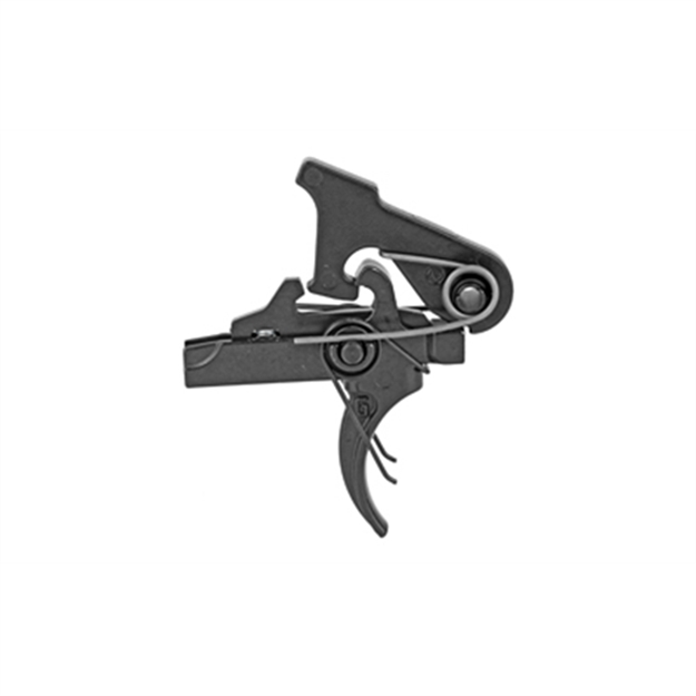 Picture of Geissele Automatics 05145 G2s  Two-Stage Curved Trigger W/4.25-4.75 Lbs Draw Weight, Black Oxide Finish For Ar-15/Ar-10 05-145