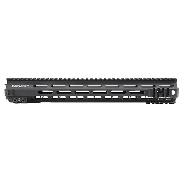 Picture of  Geissele Automatics 05315B Mk4 Super Modular Rail 15" M-Lok Style Made OF 6061-T6 Aluminum With Black Anodized Finish For Ar-Platform 854014005731