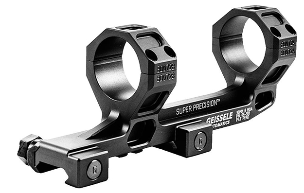 Picture of  Geissele Automatics 05381B Ar15 Super Precision Scope Mount/Ring Combo Black Anodized 817953020241