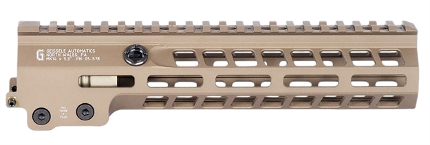 Picture of Geissele Automatics 05578S Super Modular Rail Mk14 Ddc Aluminum 9.30" Long 05-578S