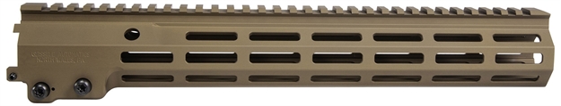 Picture of  Geissele Automatics 05650S Super Modular Rail Mk16 13.50" M-Lok, Desert Dirt Aluminum For AR Platform, Barrel Nut Included