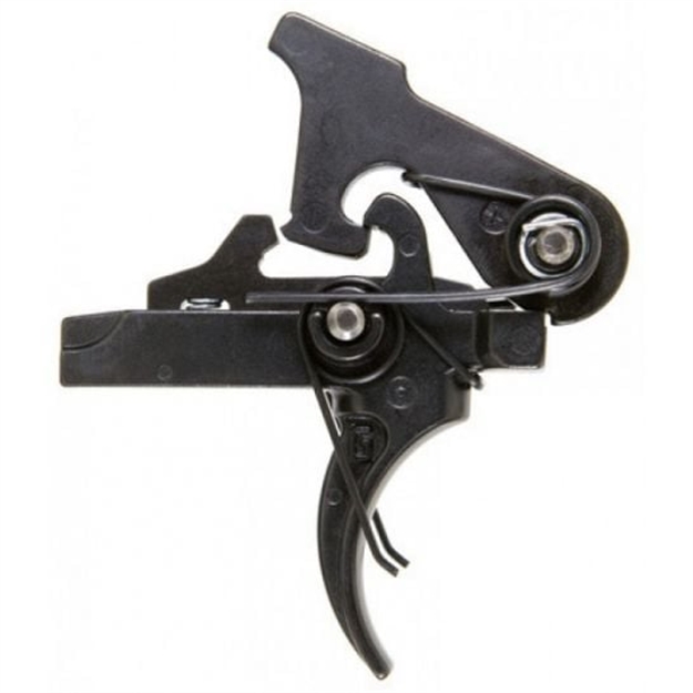Picture of Geissele Automatics 05145 G2s  Two-Stage Curved Trigger W/4.25-4.75 Lbs Draw Weight, Black Oxide Finish For Ar-15/Ar-10 05-145