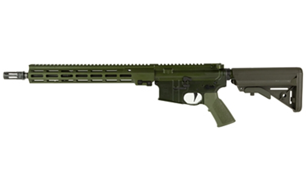 Picture of Geissele Automatics 08187Odg Super Duty  5.56X45mm Nato 14.50" NO Mag, OD Green, B5 Enhanced Sopmod Stock, Oem Grip, Sparkout Flash Hider 08-187ODG