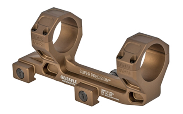 Picture of Geissele Automatics  Super Precision Scope Mount (Vortex 1-6) Scope Mount/Ring Combo Desert Dirt Color Anodized 05-329S