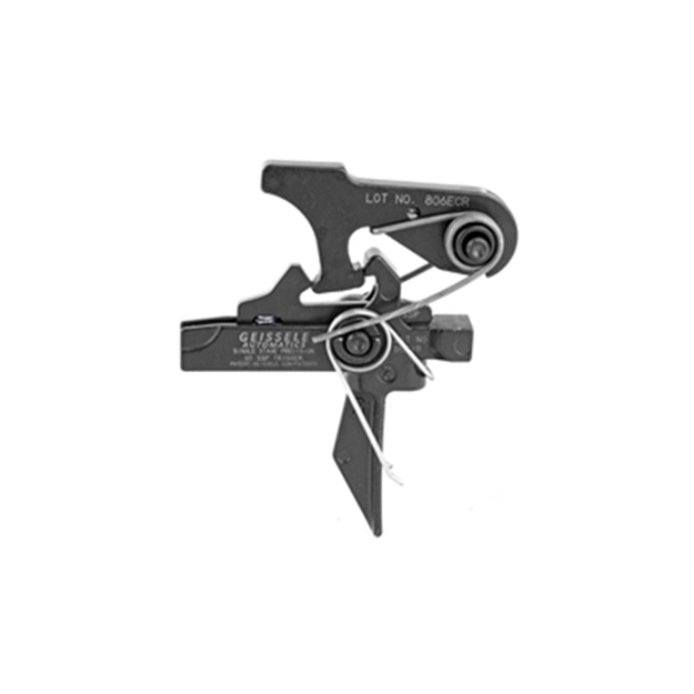 Picture of Geissele Automatics 05-483 Ssp Flat Bow AR Style Mil-Spec Steel Black Oxide 3.5-4.5 Lbs 05483 817953021958