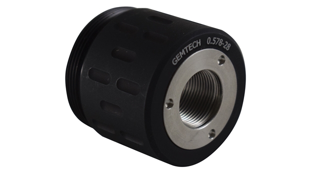 Picture of Gemtech Threadmount .578-28 Gm45 Blackslide THDMNT-GM45-578.28