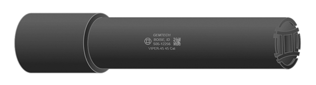 Picture of Gemtech Gemtech Viper-45 45Acp Smg Suppressor