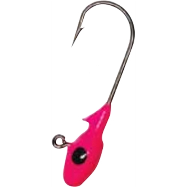 Picture of Gene Larew 1/24Oz MO Glo Jighead Pink 124MGH06-10