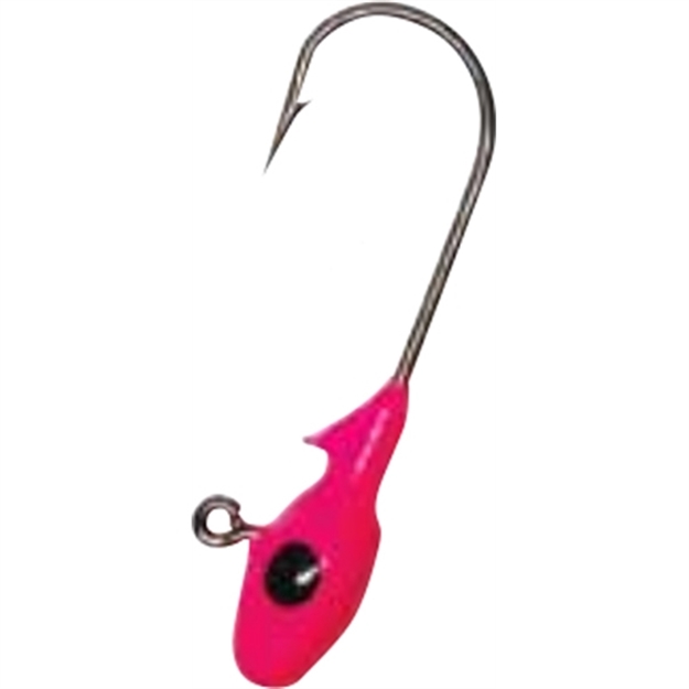 Picture of Gene Larew 1/8Oz MO Glo Jighead Pink 18MGH06-10 97817967831