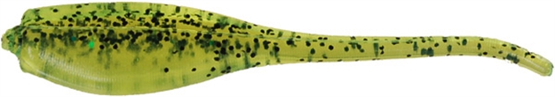 Picture of Bobby Garland Baby Shad, 2", Chartreuse/Black Pepper, 18/Bag BS141-18