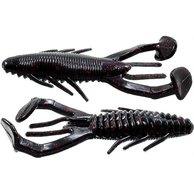 Picture of Gene Larew Lures, Llc Rattlin Craw Blk Neon 6Pk