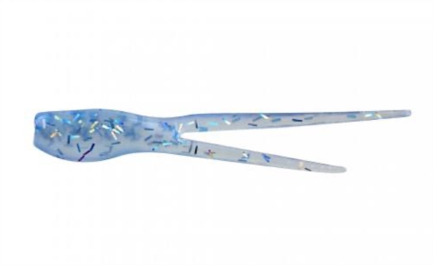 Picture of Gene Larew Lures, Llc Split Tail Blue Ice