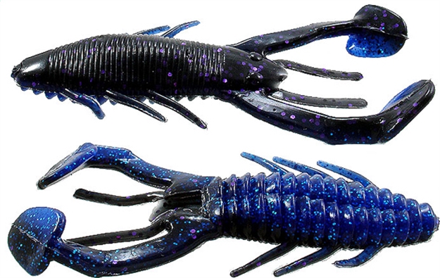 Picture of Gene Larew Lures, Llc Rattlin Craw Blkbrry Sapphire