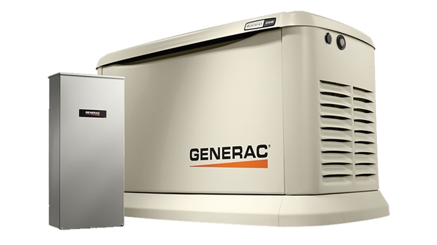Picture of Generac Power Systems 22/19.5 KW Air-Cooled Stand