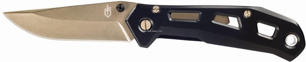 Picture of Gerber Airlift Folding Knife, Stainless Steel Blade And Handle, Frame Lock, Fine Edge, Pocket Clip 30-001347