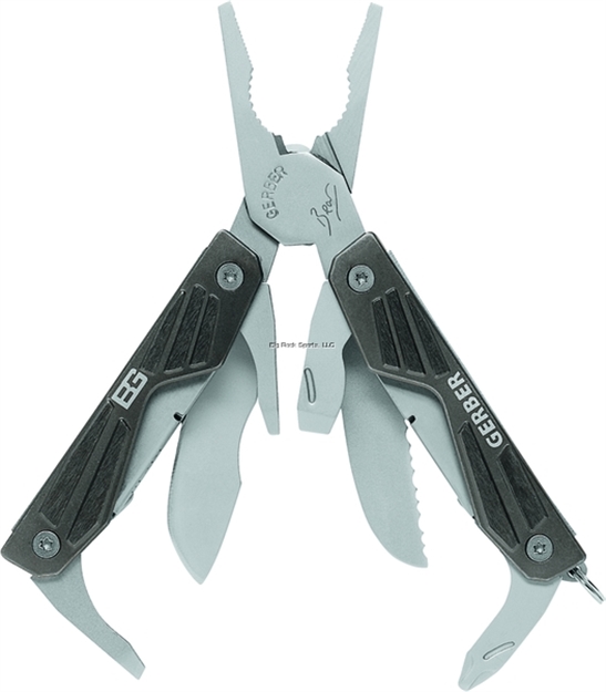 Picture of Gerber Bear Grylls Compact Multi-Tool, Butterfly Opening, W/10 Tools, Clam