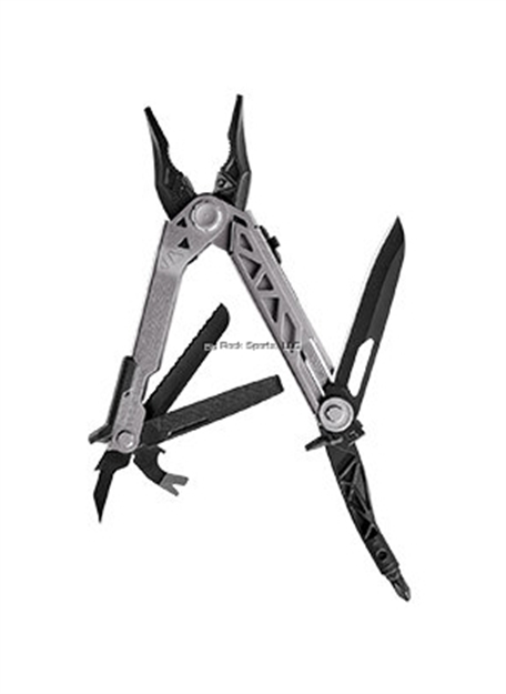 Picture of Gerber Center-Drive Multi Tool, One Hand Opening, Center Axis Driver, Full Size Blade, 14 Tools, 12 Piece Bit Set, Clam