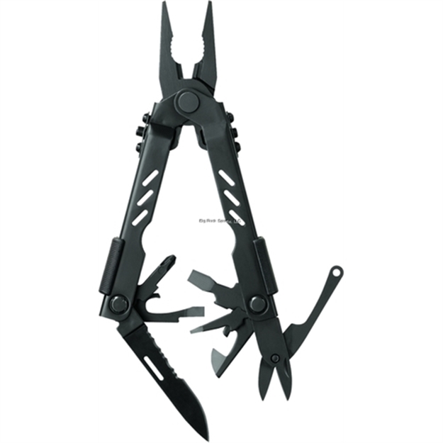 Picture of Gerber Compact Sport Multi-Plier 400, Needle Nose, 12 Components, Black, Nylon Sheath, Clam