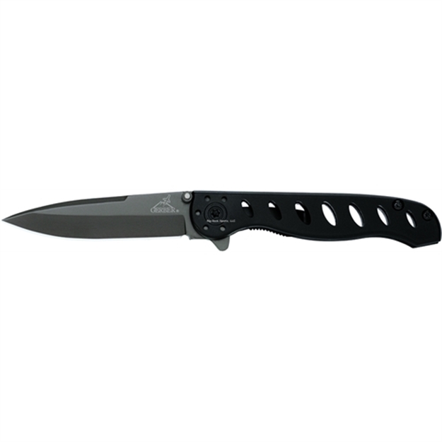 Picture of Gerber Evo JR Folding Knife Ti-Coated, Fine Edge, 2.75" Blade, Finger Flipper, Clam