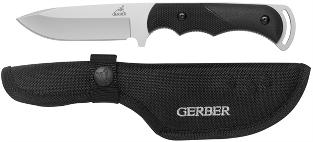 Picture of Gerber Freeman Fixed Blade Drop Point Knife 4" W/Nylon Sheath Clam