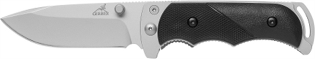 Picture of Gerber Freeman Guide Folder, 3.6" Blade, Droppoint Fine Edge Nylon Sheath Clam