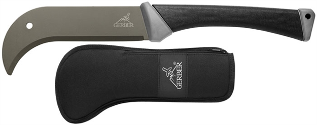 Picture of Gerber Gator Brush Thinner Machete, 9" Blade, Gator Grip Handle-Clam
