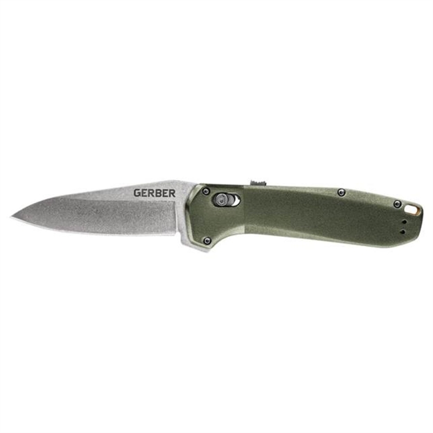 Picture of Gerber Highbrow Drop Point Plain Edge Green