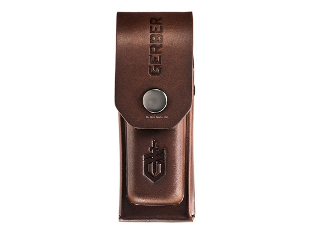 Picture of Gerber Leather Sheath, Center-Drive & Mp600 Multi-Tool Compatibility, Usa Made, Bit Storage Compartment, Snap Closure