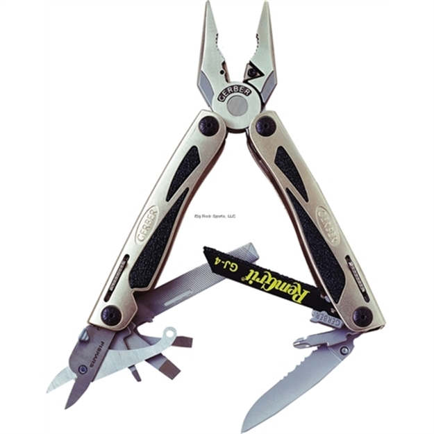 Picture of Gerber Mp800 Legend Multi-Plier, 12 Tools, Stainless Handle, Ballistic Sheath