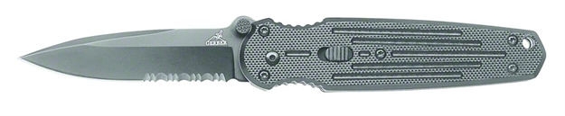 Picture of Gerber Mini Covert F.A.S.T. Folding Knife, 2.9" Partially Serrated Blade, Black,  Clam