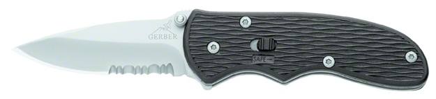 Picture of Gerber Mini-Fast Draw Assist Open Serrated Edge Clam Pack