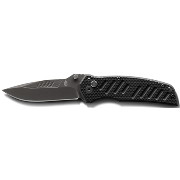 Picture of Gerber Swagger Mini AO Assisted Opening Folder,  2.75" Blade, Plunge Lock, Black, Box