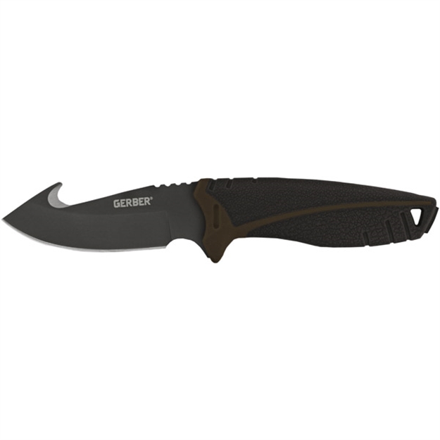 Picture of Gerber Myth Pocket Folder, 3.5" Gut Hook Blade, Textured Rubber Handle, Clam