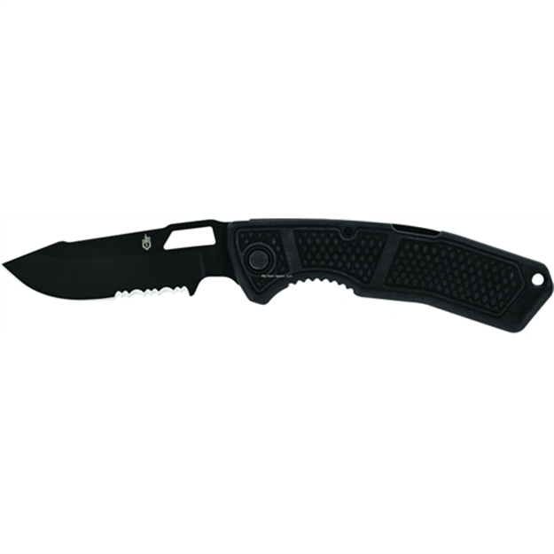 Picture of Gerber Order, Folding Knife, Ruberized Handel,420Hc Steel, Serrated Edge, Miusa, Box