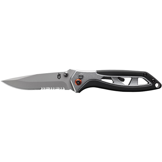 Picture of Gerber Outtrigger Knife Assisted Opening Serrated Edge 3" Blade, Clam