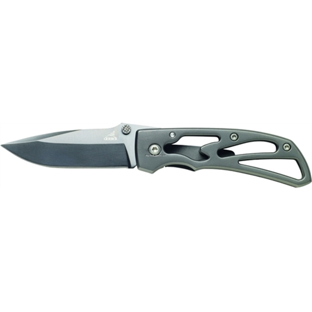 Picture of Gerber Powerframe Folding Knife, Stainless, 3" Titanium Coated Fine Edge Blade, Clam