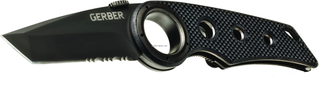 Picture of Gerber Remix Tactical Folding Knife, 3" Tanto Partially Serrated Blade, G-10